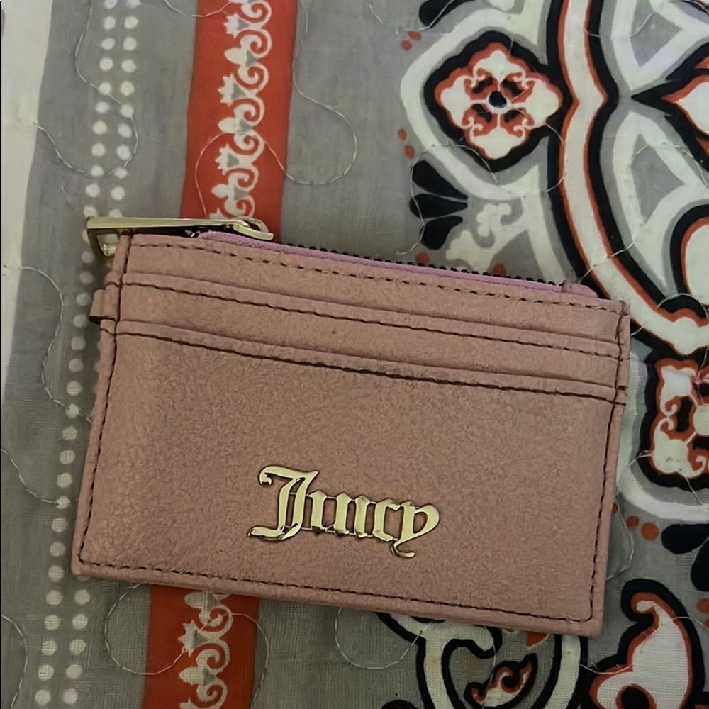 Juicy Couture Pink Card Holder